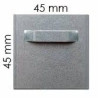 Attache adhésive 45x45mm